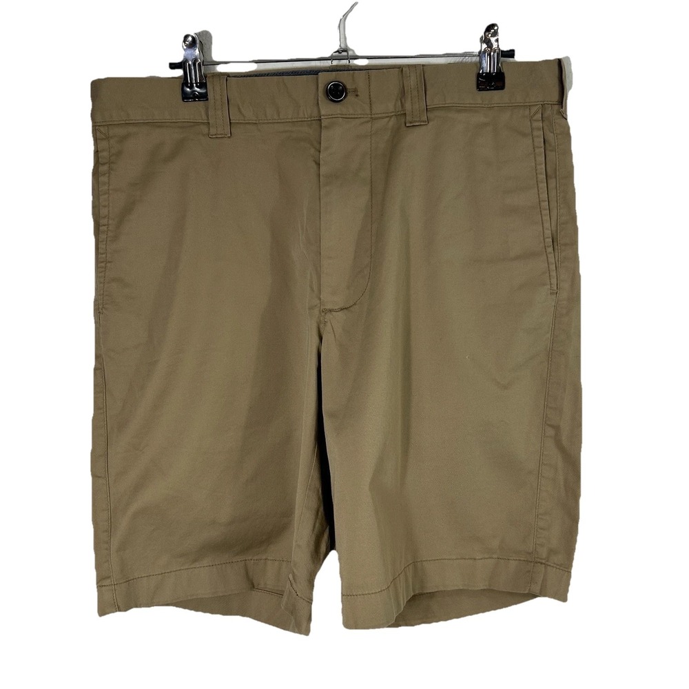 J. Crew 9" Stretch Chino Short Men's Tan Khaki Golf Resort Summer Size‎ 30 NWT